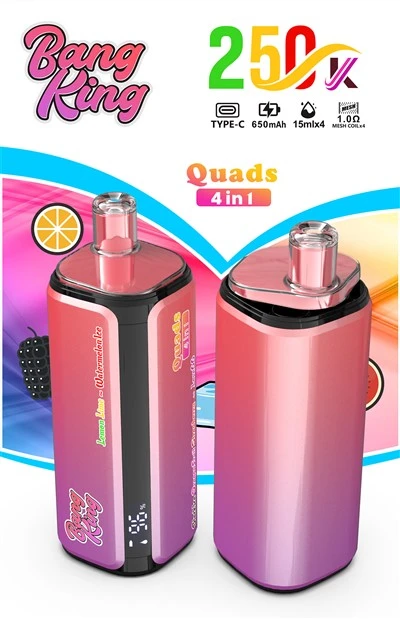Bang King Quads 4in1 250K Puffs